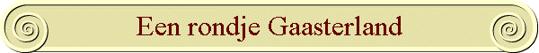 Een rondje Gaasterland